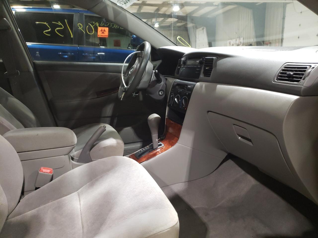 Photo 5 from auction – 2005 TOYOTA COROLLA CE with VIN JTDBR32E552051434