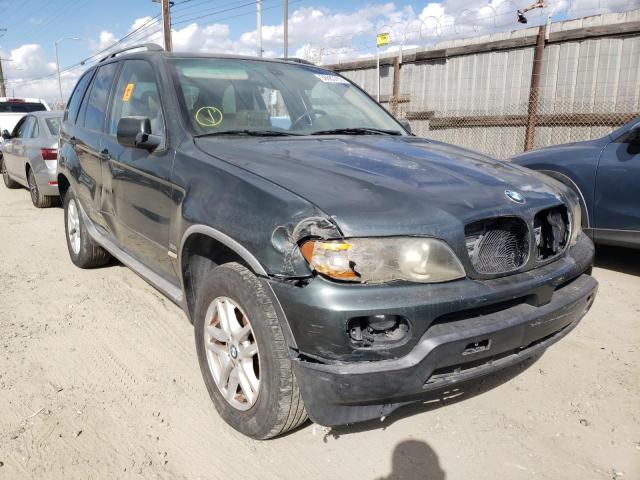 BMW X5 3.0I 2005 with VIN 5UXFA13515LY15753 - Photo from auction