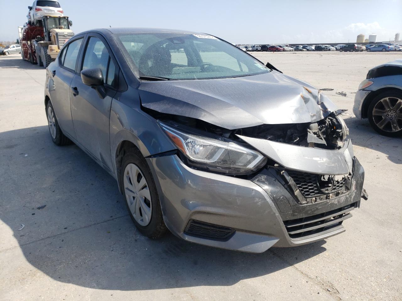 NISSAN VERSA S 2021 with VIN 3N1CN8DVXML858607 - Photo from auction