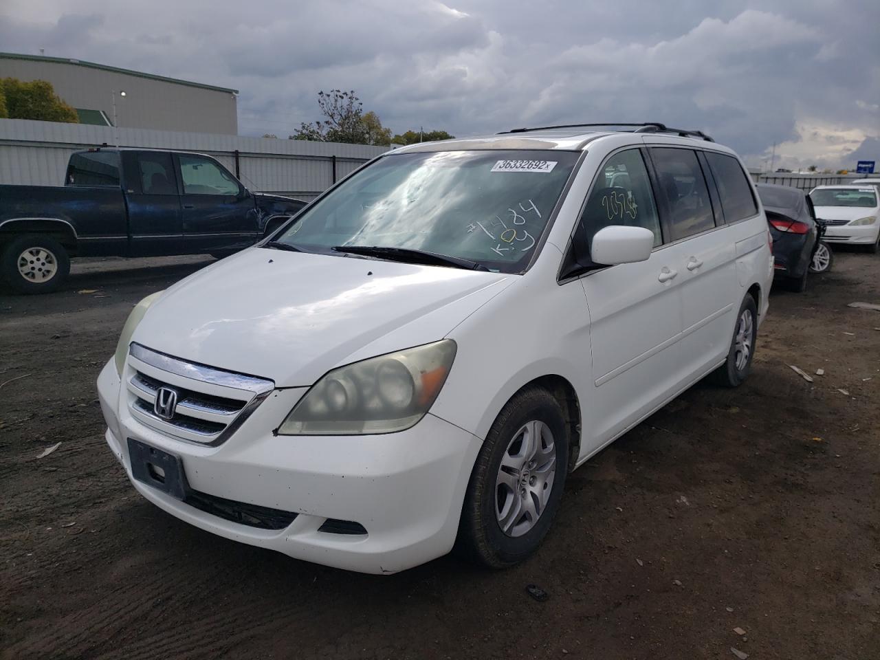 Photo 2 from auction – 2007 HONDA ODYSSEY EX with VIN 5FNRL38637B431484