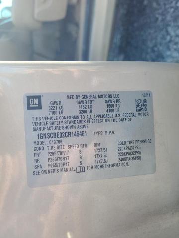 Photo 10 from auction – 2012 CHEVROLET TAHOE C150 with VIN 1GNSCBE02CR146461