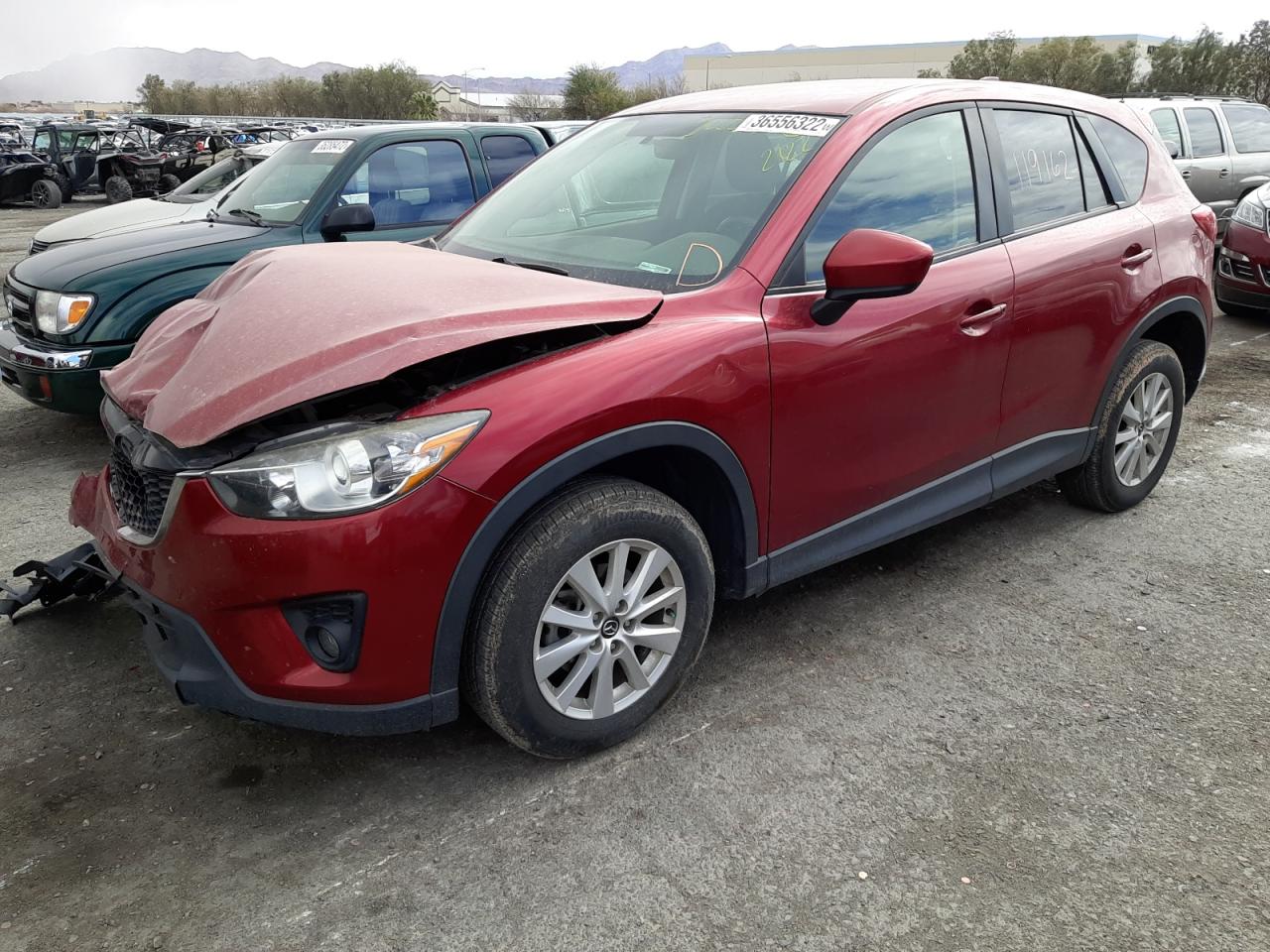 Photo 2 from auction – 2013 MAZDA CX-5 TOURI with VIN JM3KE2CE6D0154500