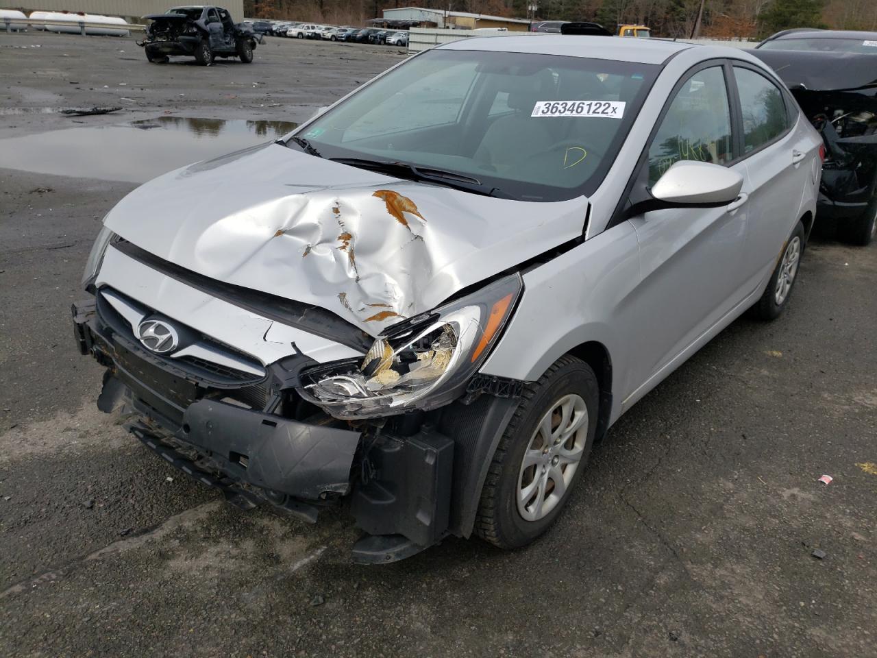 Photo 2 from auction – 2012 HYUNDAI ACCENT GLS with VIN KMHCT4AE5CU200354