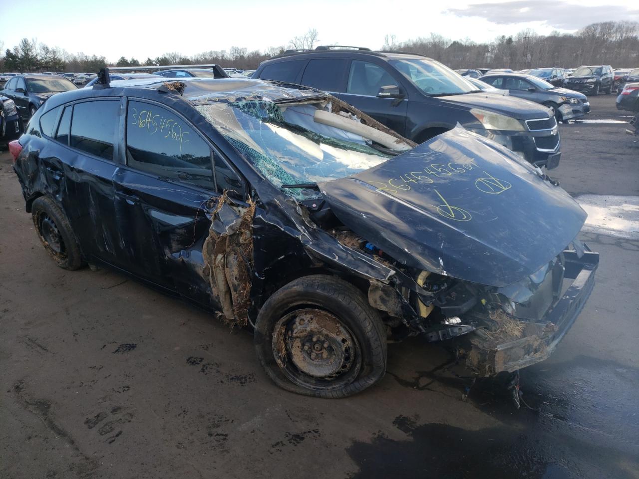 SUBARU IMPREZA 2017 with VIN 4S3GTAA64H3704565 - Photo from auction