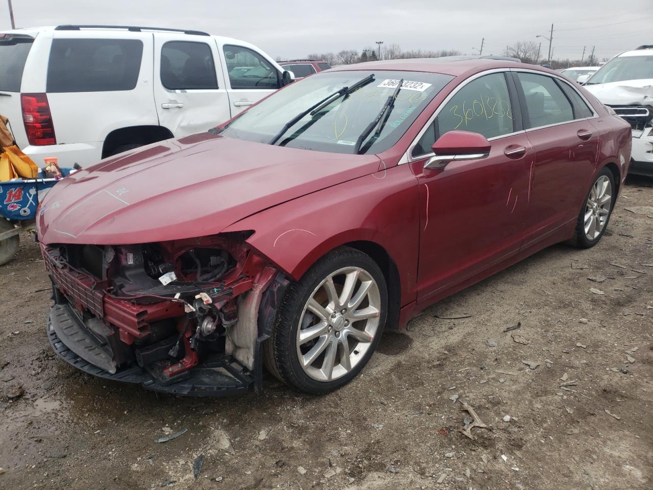 Photo 2 from auction – 2014 LINCOLN MKZ with VIN 3LN6L2G93ER827706