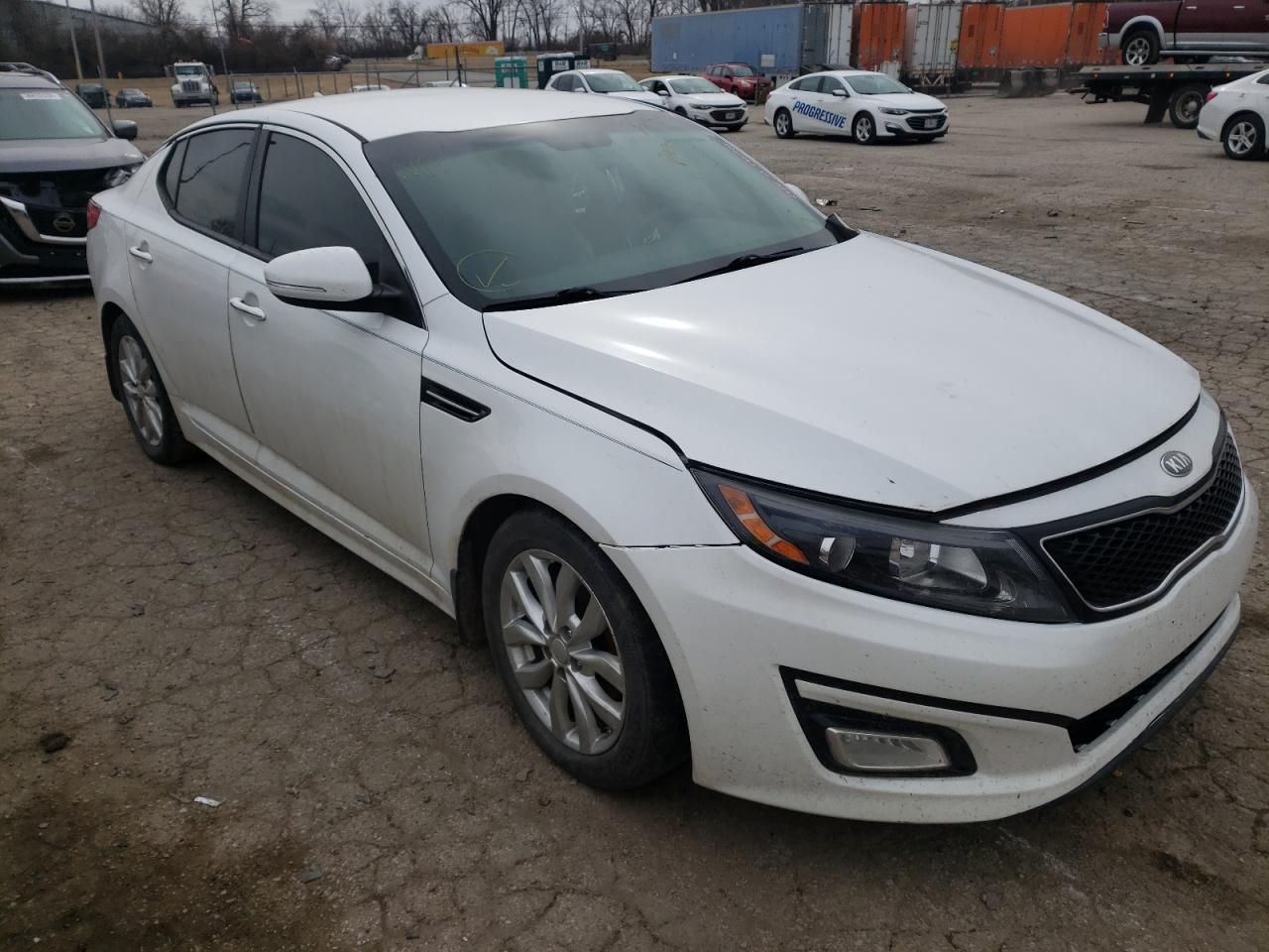 KIA OPTIMA EX 2015 with VIN 5XXGN4A75FG353716 - Photo from auction