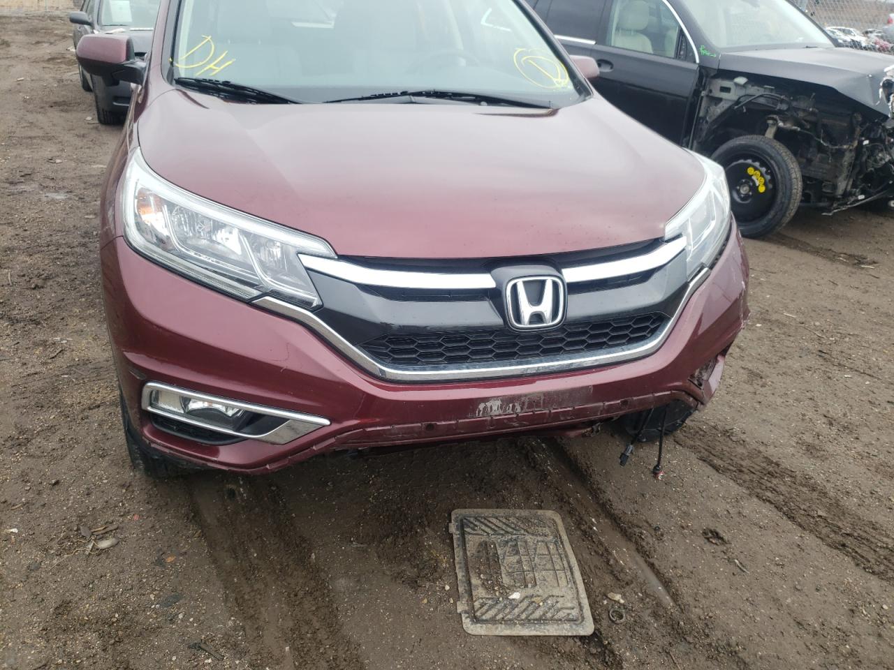 Photo 9 from auction – 2016 HONDA CR-V EX with VIN 2HKRM4H55GH623873