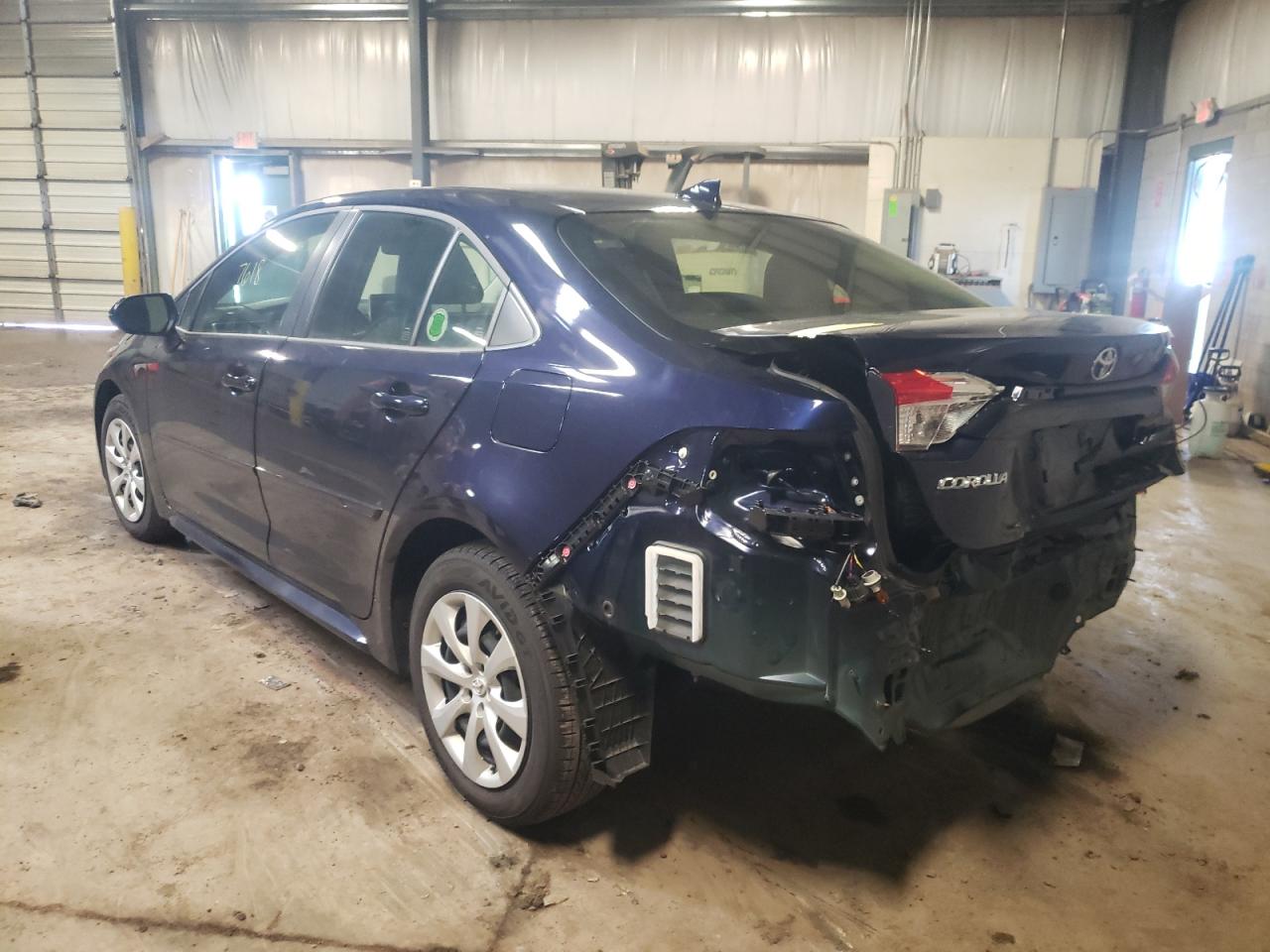 Photo 3 from auction – 2021 TOYOTA COROLLA LE with VIN JTDEPMAE9MJ178685
