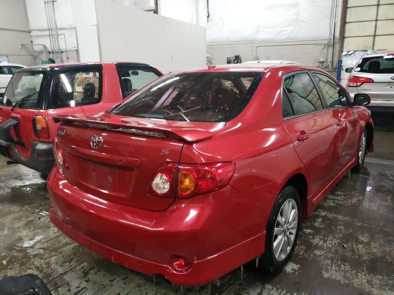 Photo 4 from auction – 2009 TOYOTA COROLLA BA with VIN 1NXBU40E69Z048829