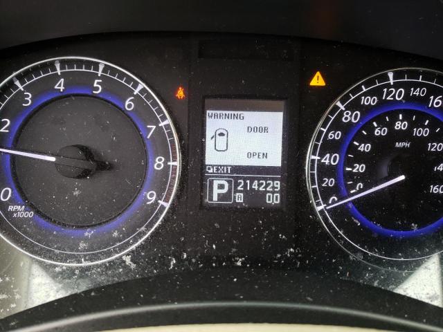 Photo 8 from auction – 2011 INFINITI EX35 BASE with VIN JN1AJ0HR1BM855079