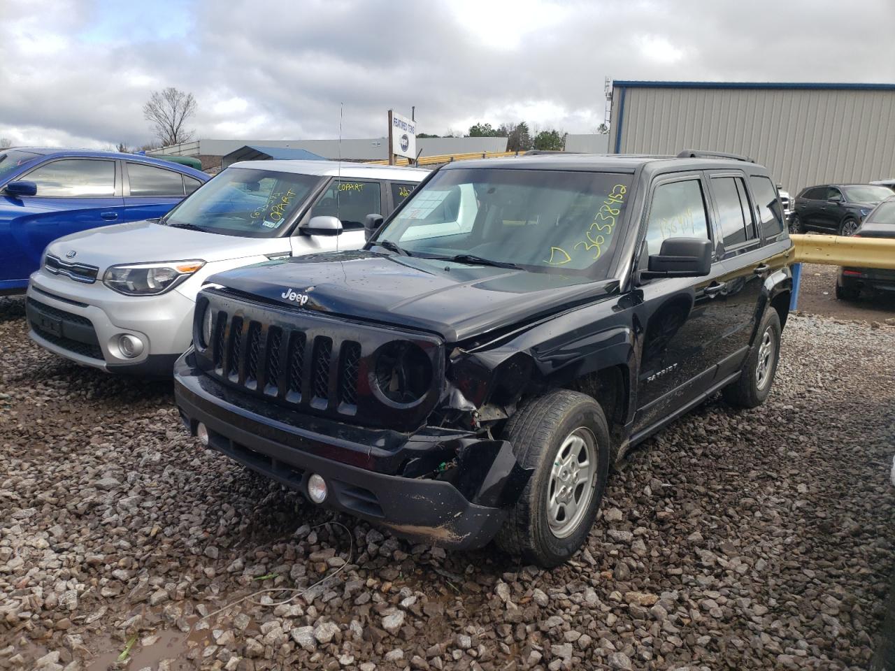 Photo 2 from auction – 2016 JEEP PATRIOT SP with VIN 1C4NJPBB0GD739317