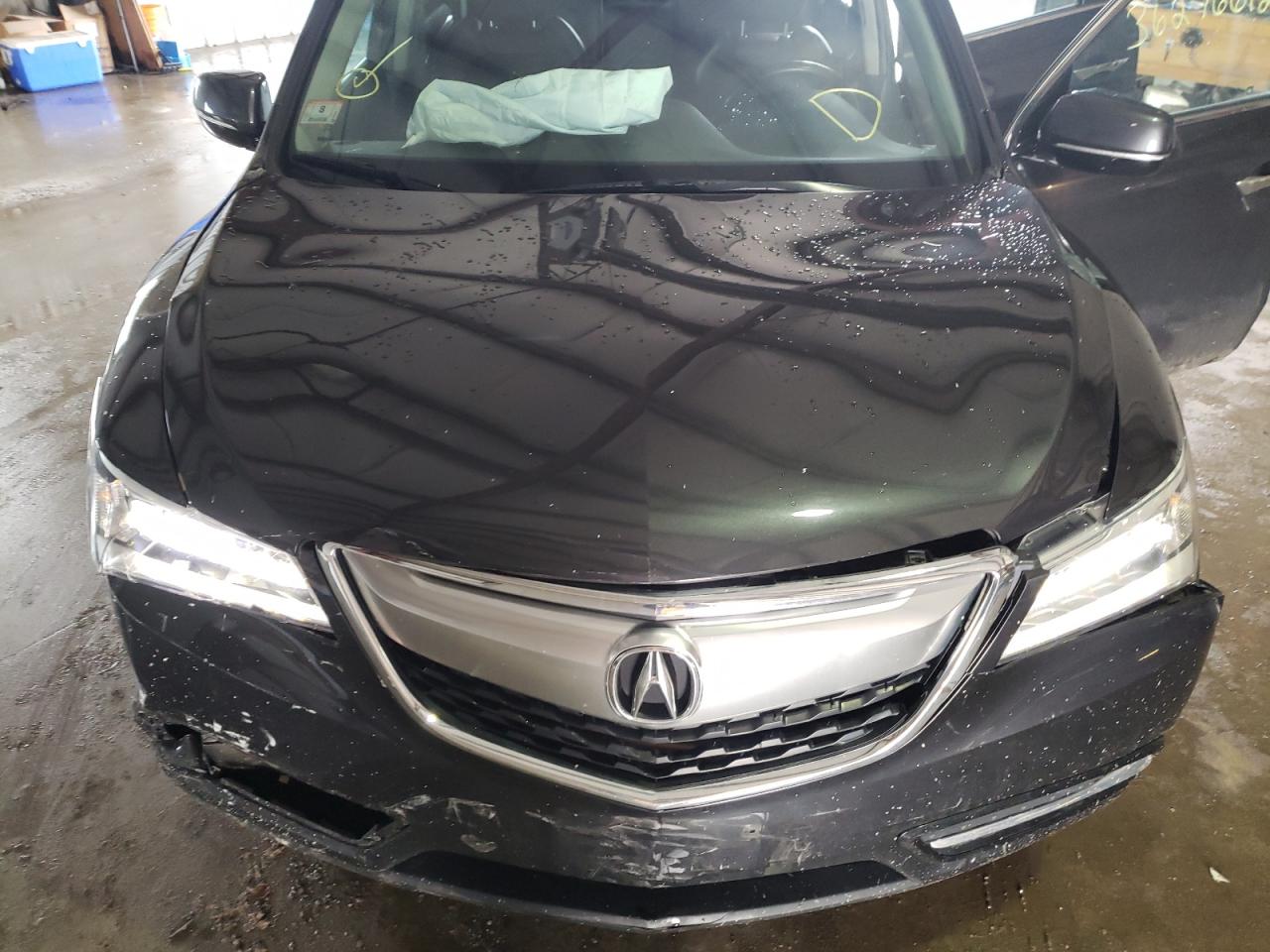 Photo 7 from auction – 2016 ACURA MDX TECHNO with VIN 5FRYD4H44GB017707