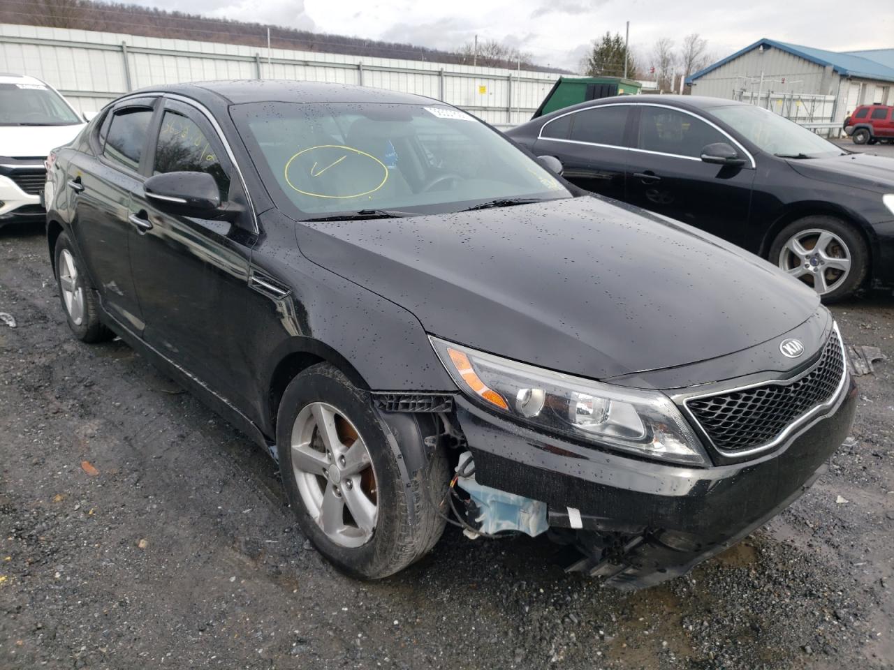 KIA OPTIMA LX 2015 with VIN 5XXGM4A79FG391257 - Photo from auction