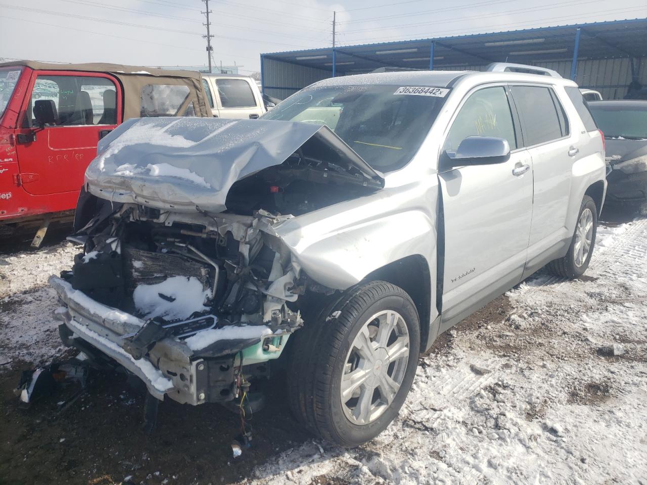 Photo 2 from auction – 2017 GMC TERRAIN SL with VIN 2GKFLUEK8H6115097