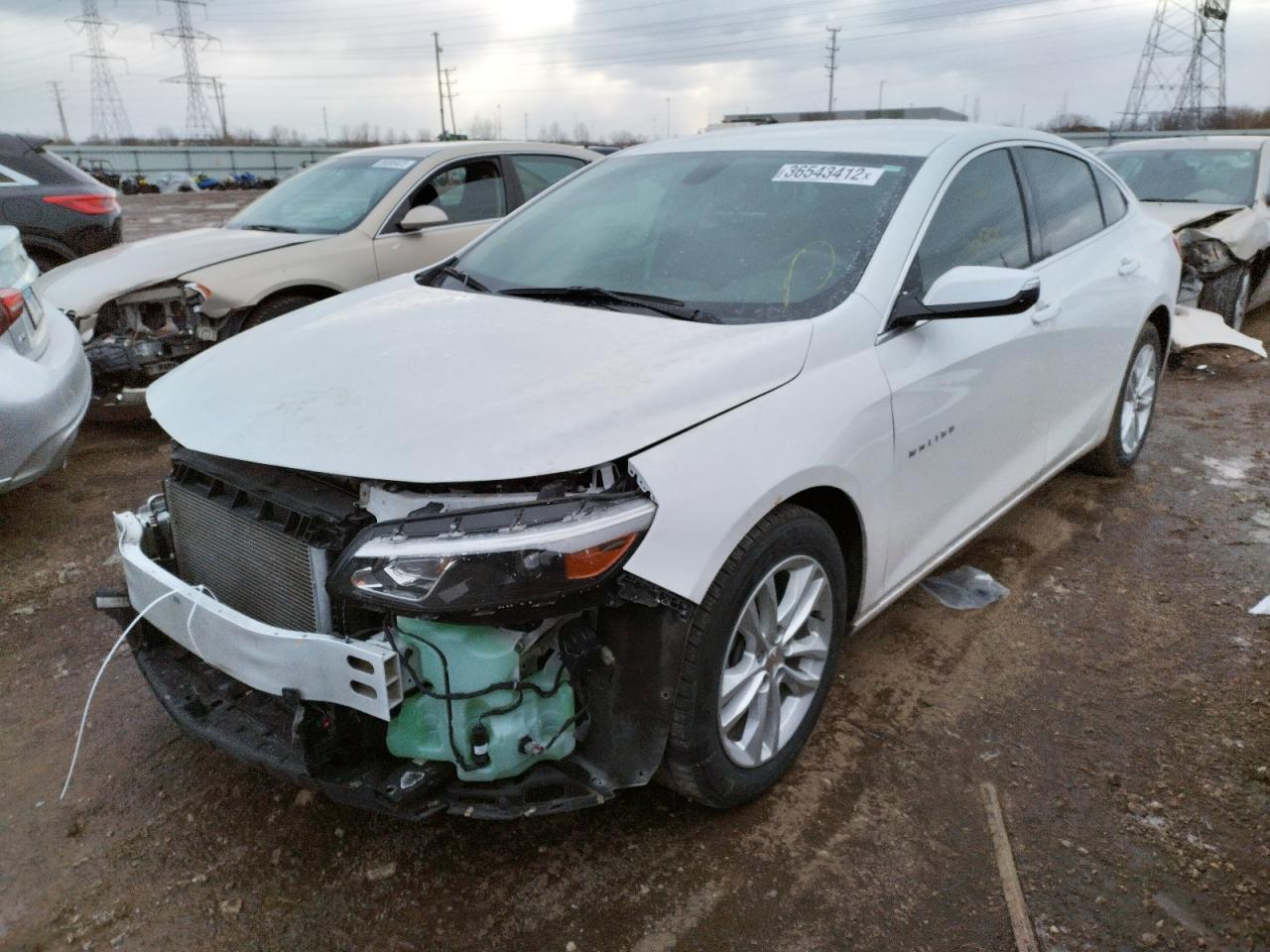 Photo 2 from auction – 2018 CHEVROLET MALIBU LT with VIN 1G1ZD5ST2JF112676