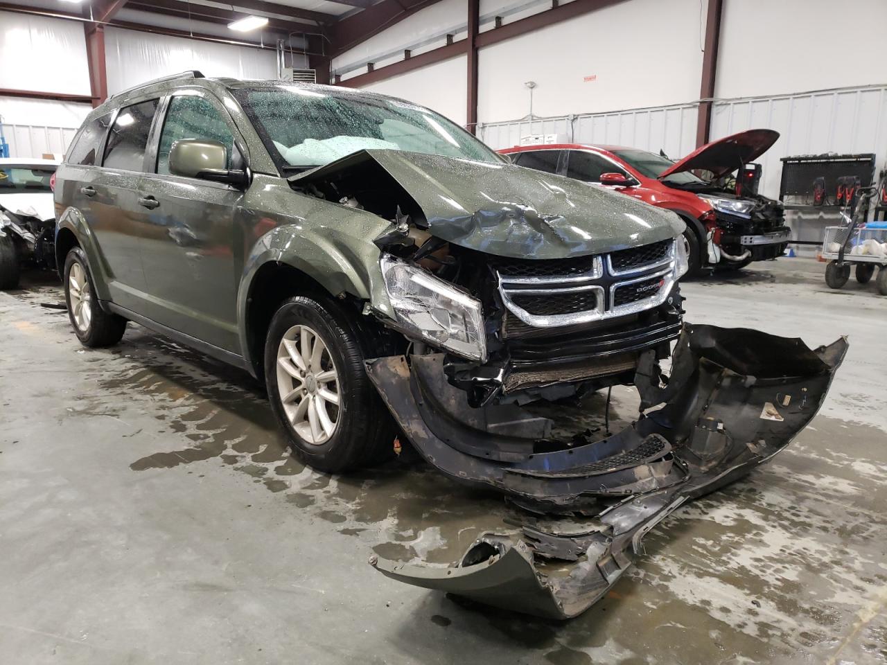 DODGE JOURNEY SX 2017 with VIN 3C4PDCBG8HT572284 - Photo from auction
