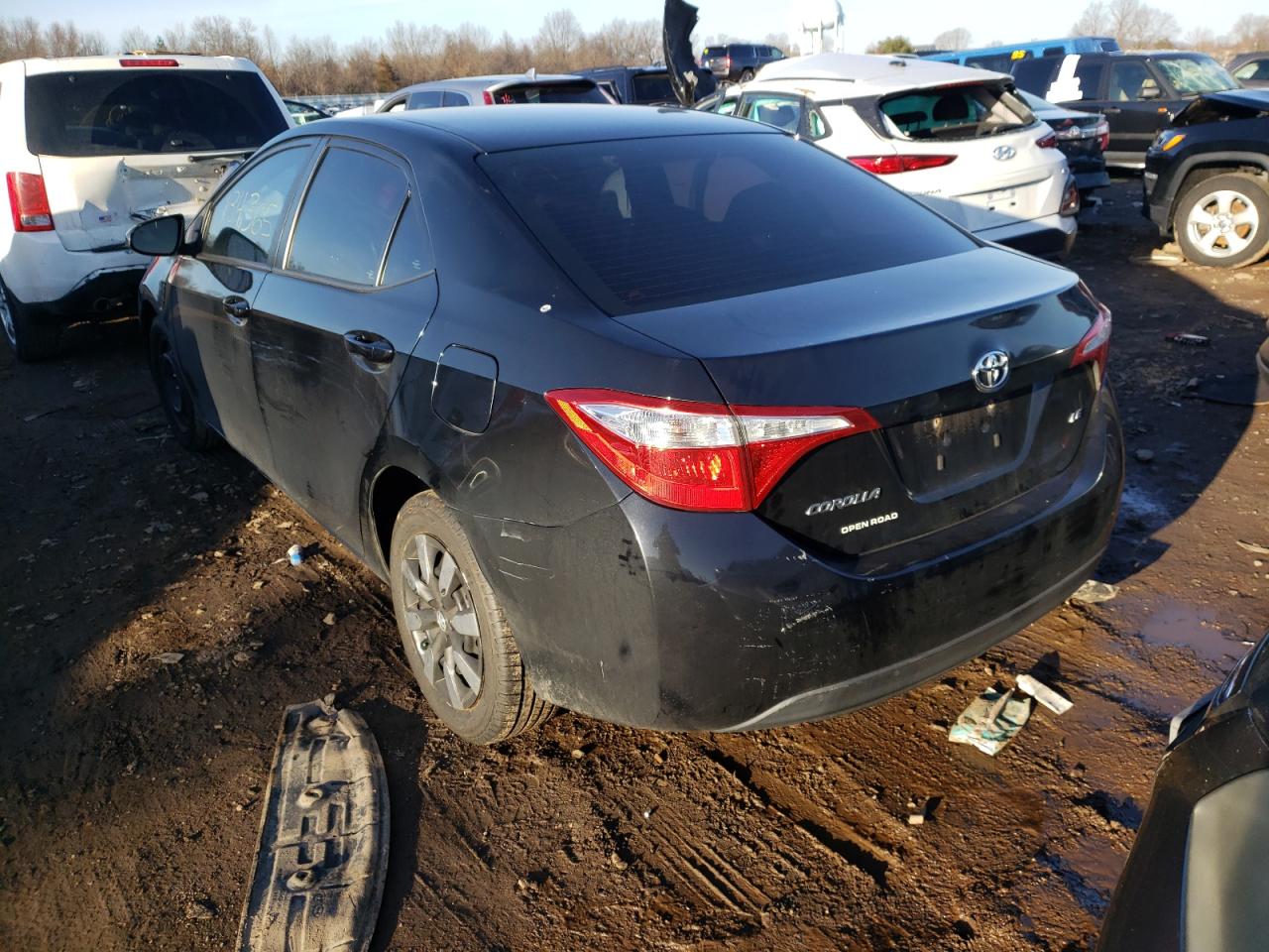 Photo 3 from auction – 2014 TOYOTA COROLLA L with VIN 5YFBURHEXEP138384