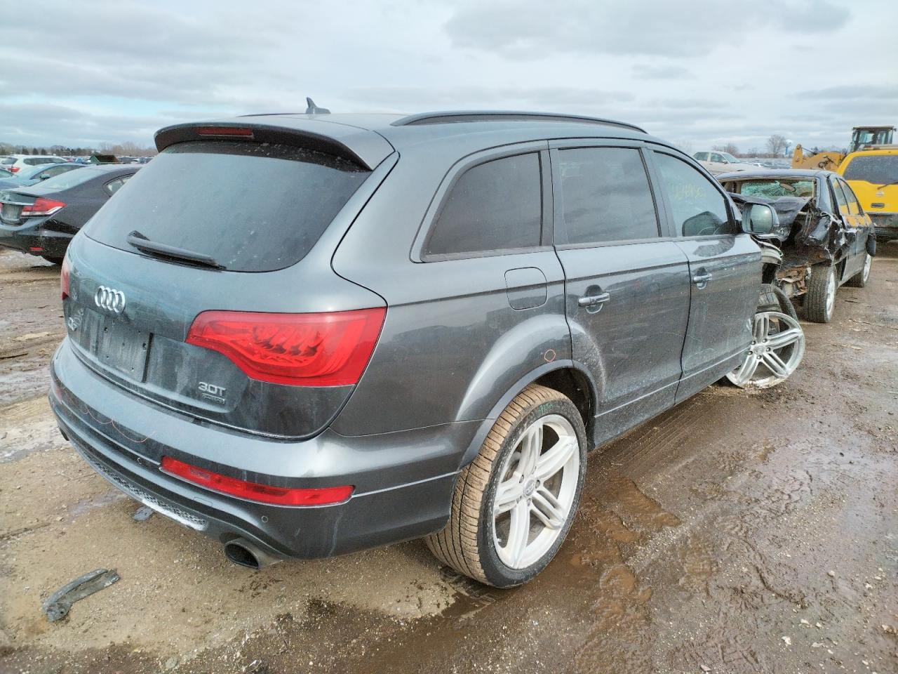 Photo 4 from auction – 2014 AUDI Q7 PRESTIG with VIN WA1DGAFE4ED018792