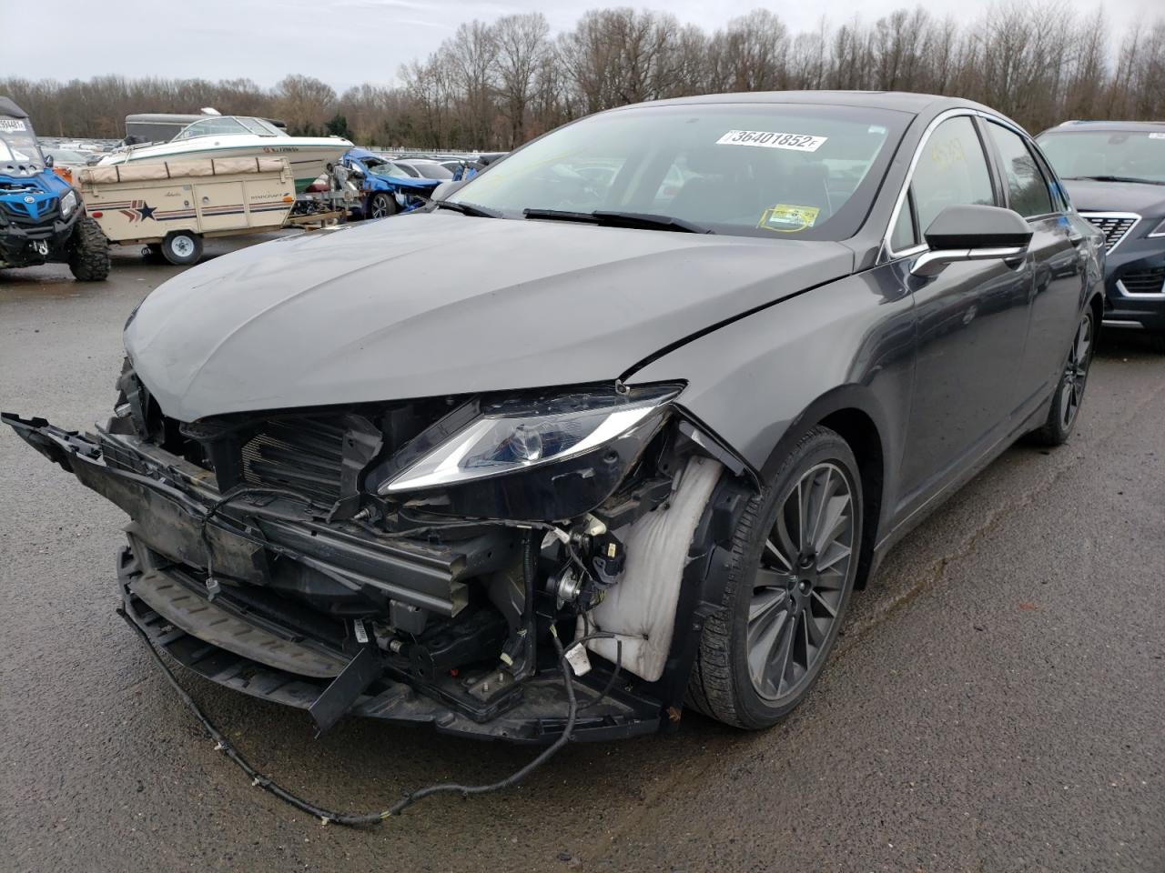 Photo 2 from auction – 2016 LINCOLN MKZ HYBRID with VIN 3LN6L2LU1GR633995