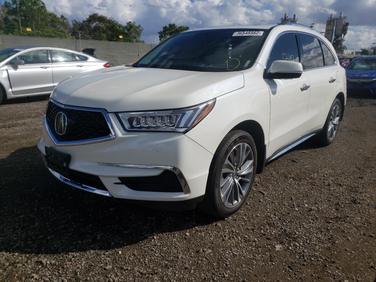 Photo 2 from auction – 2017 ACURA MDX TECHNO with VIN 5FRYD4H58HB021057