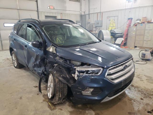 FORD ESCAPE SEL 2018 with VIN 1FMCU0HD5JUB73074 - Photo from auction