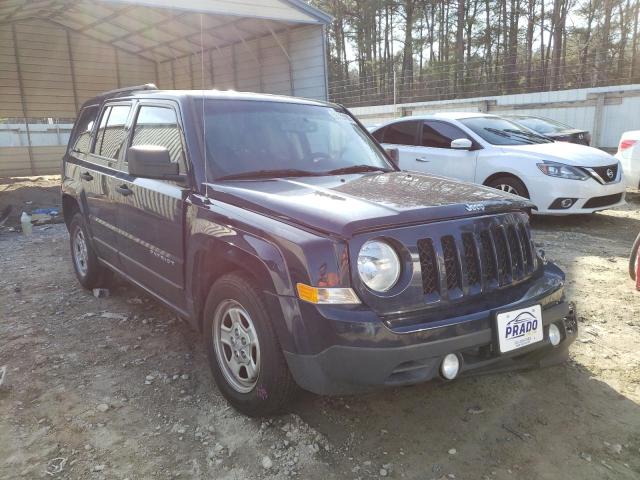 JEEP PATRIOT SP 2017 with VIN 1C4NJPBA5HD172658 - Photo from auction