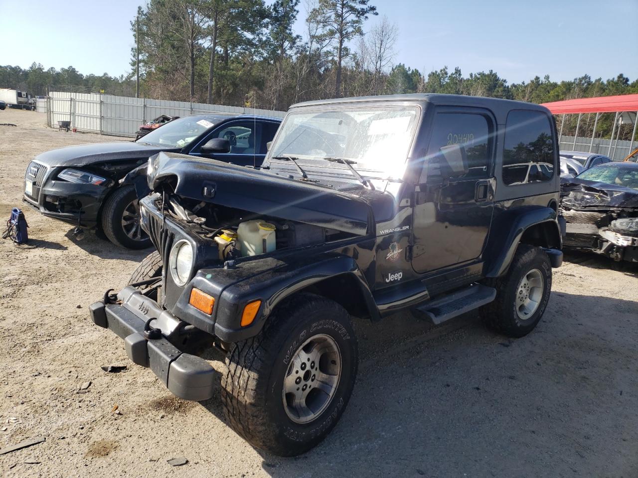 Photo 2 from auction – 2002 JEEP WRANGLER / with VIN 1J4FA59S62P767459