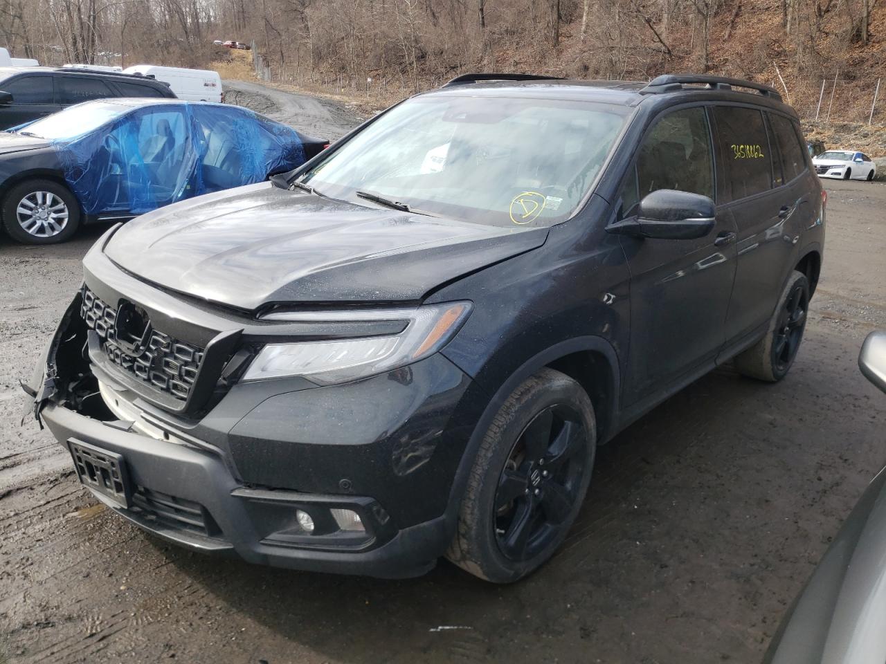 Photo 2 from auction – 2019 HONDA PASSPORT E with VIN 5FNYF8H00KB003361