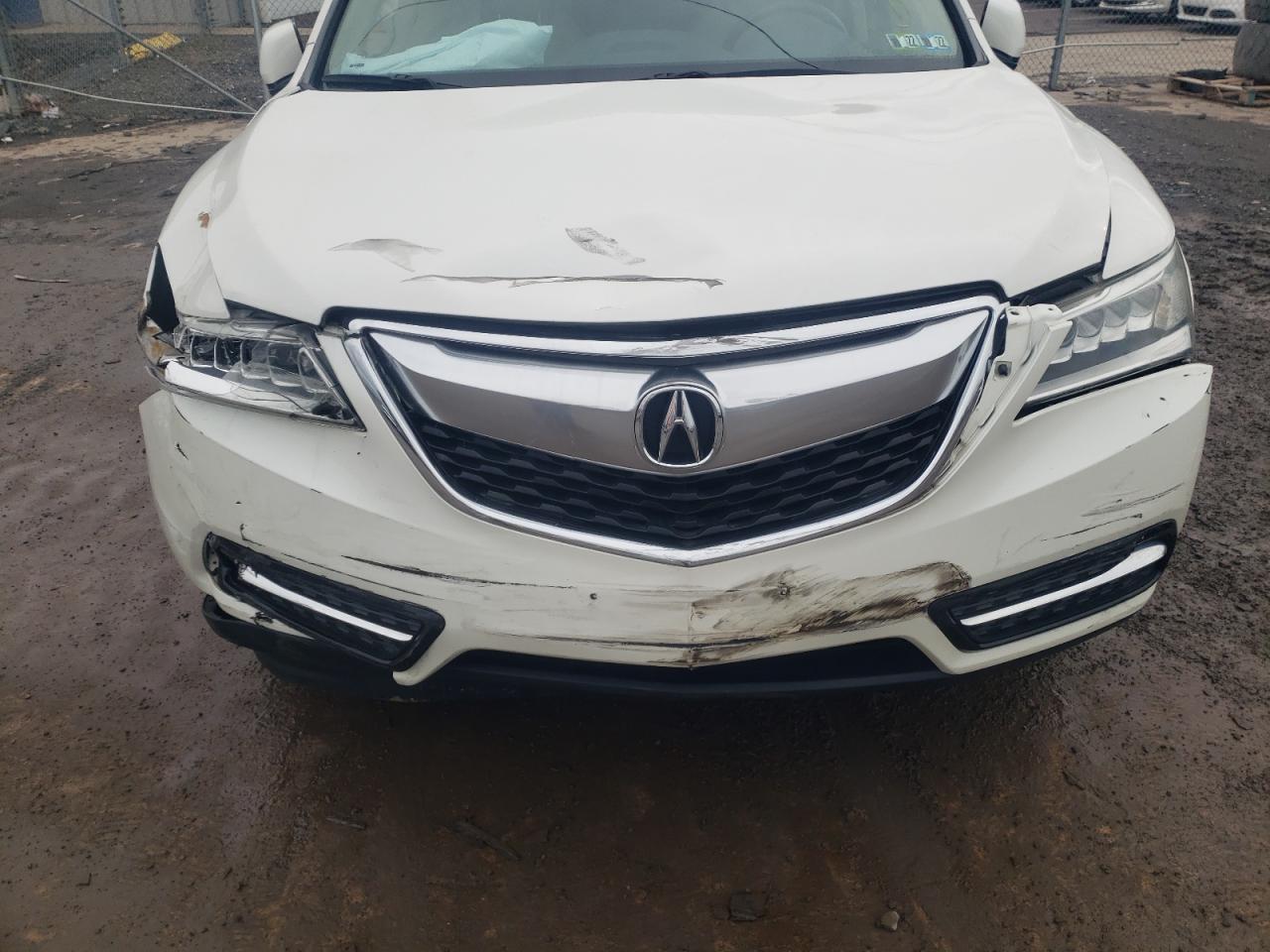 Photo 9 from auction – 2014 ACURA MDX TECHNO with VIN 5FRYD4H4XEB013206