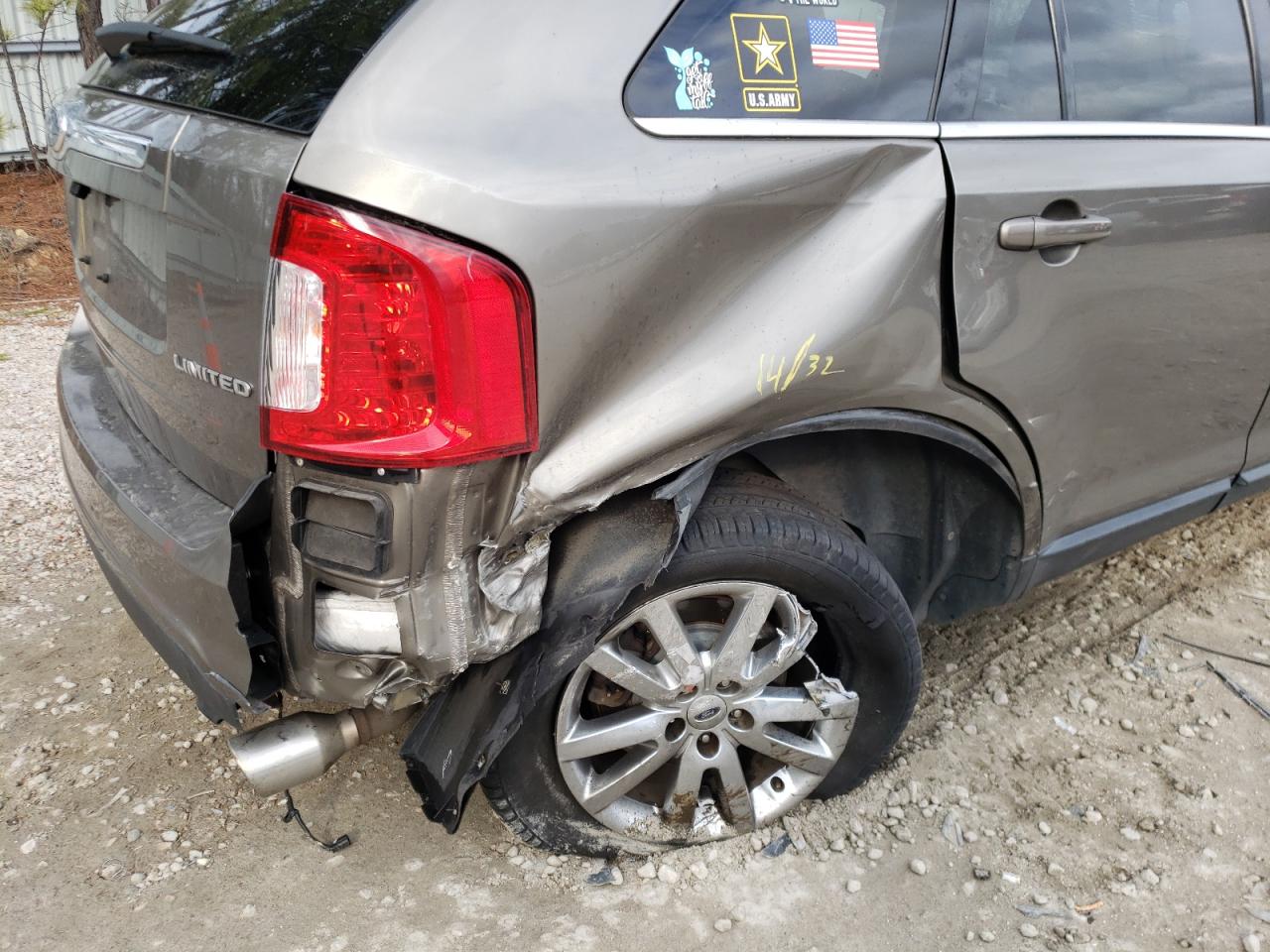 Photo 9 from auction – 2013 FORD EDGE LIMIT with VIN 2FMDK3KC7DBB24528