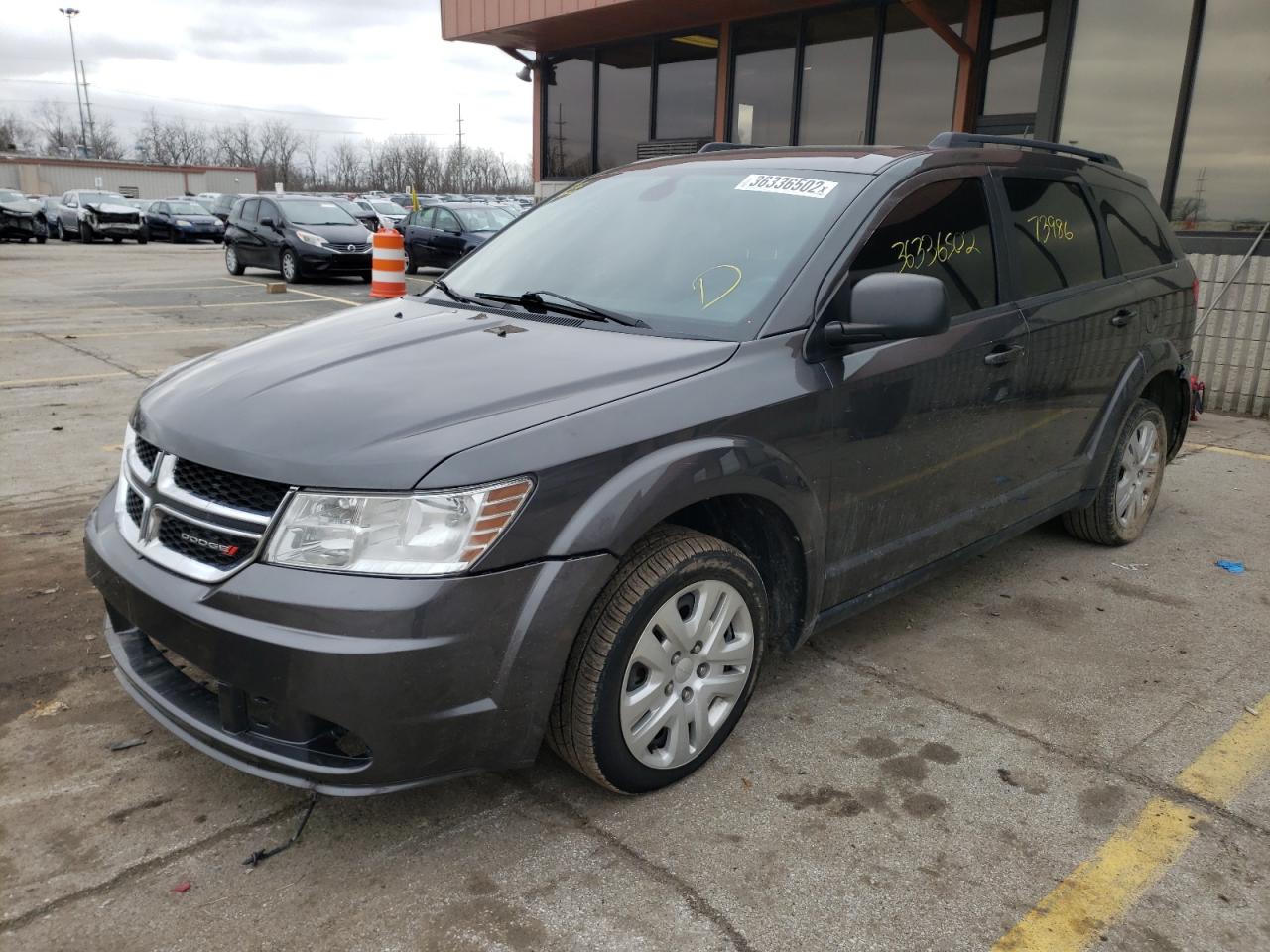 Photo 2 from auction – 2018 DODGE JOURNEY SE with VIN 3C4PDCAB0JT218822