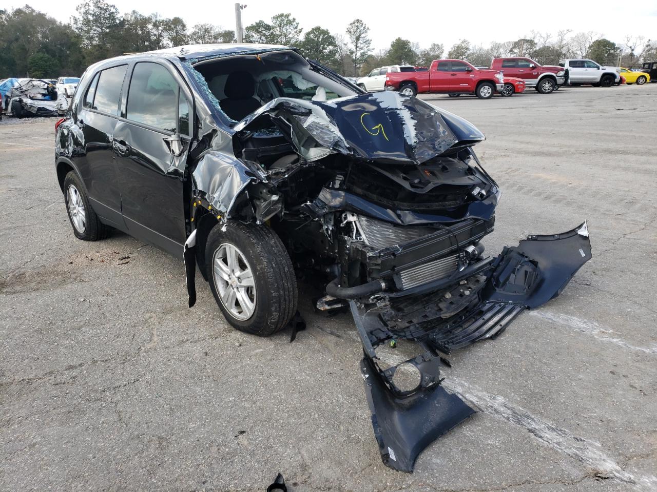 Photo 1 from auction – 2020 CHEVROLET TRAX LS with VIN KL7CJKSBXLB085715