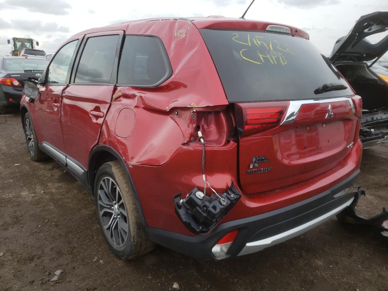 Photo 3 from auction – 2016 MITSUBISHI OUTLANDER with VIN JA4AD3A36GZ022314