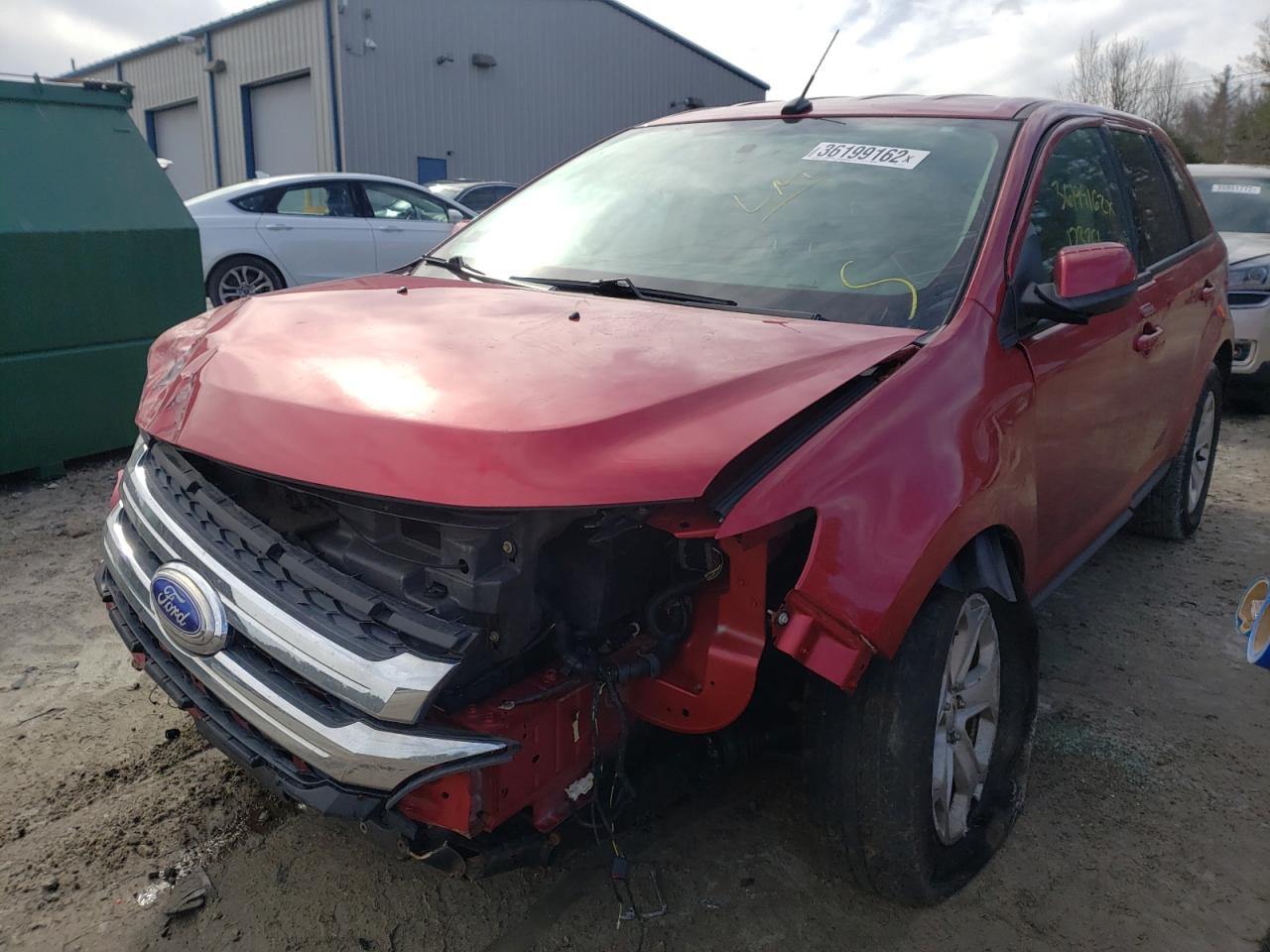 Photo 2 from auction – 2012 FORD EDGE SEL with VIN 2FMDK4JC2CBA55558