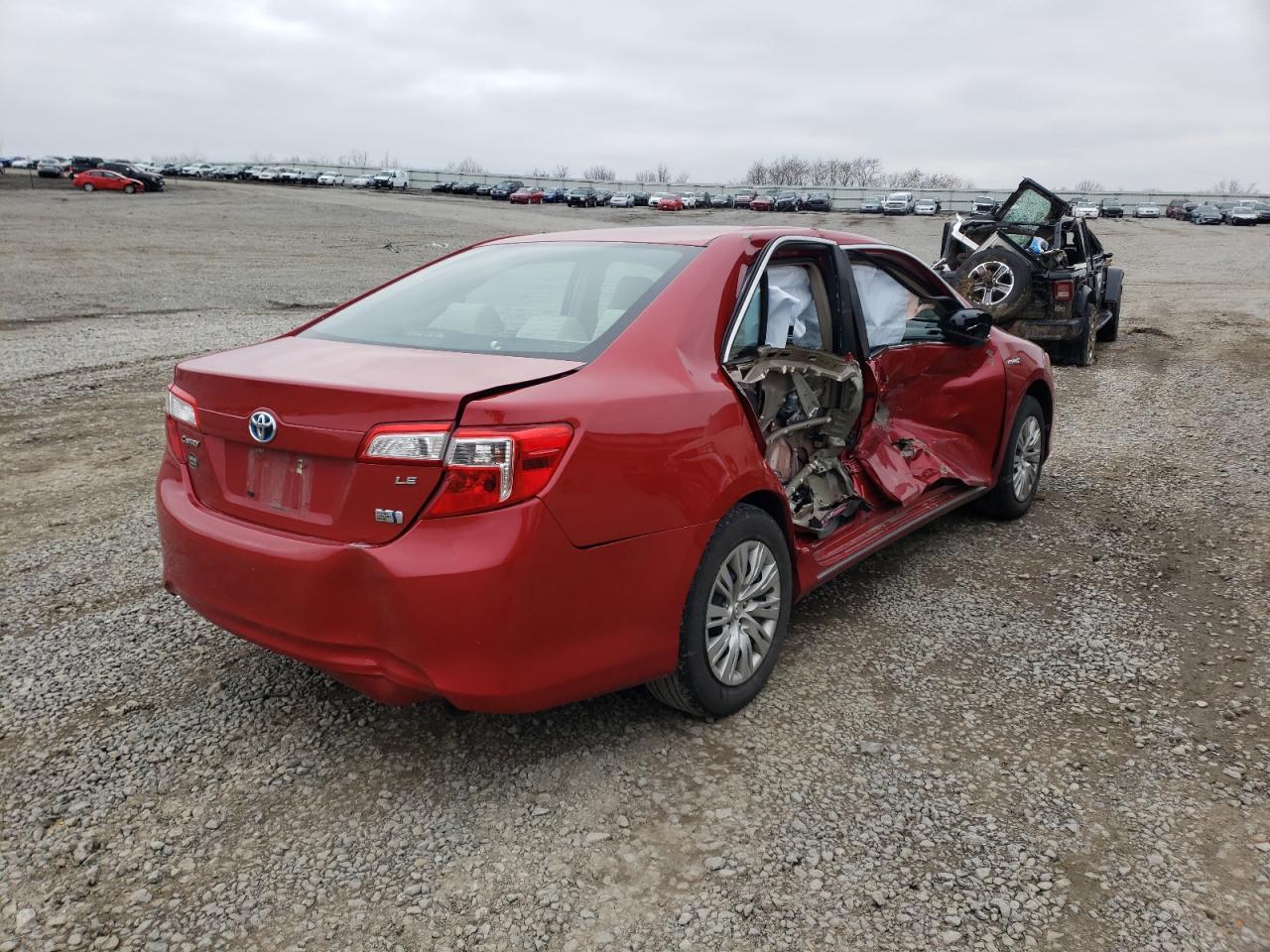 Photo 4 from auction – 2012 TOYOTA CAMRY HYBR with VIN 4T1BD1FK7CU031475