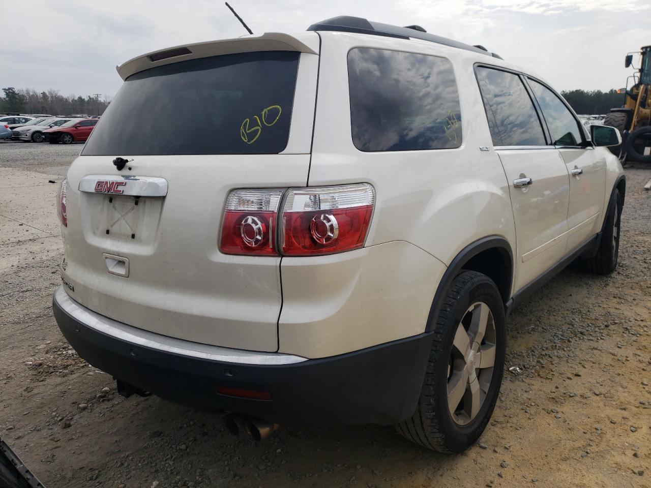 Photo 4 from auction – 2012 GMC ACADIA SLT with VIN 1GKKRSED6CJ305060