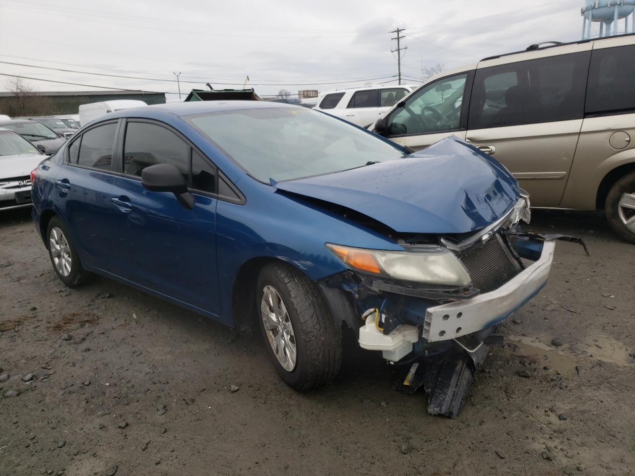 Foto 1 de la subasta – 2012 HONDA CIVIC LX con VIN 2HGFB2F59CH542007