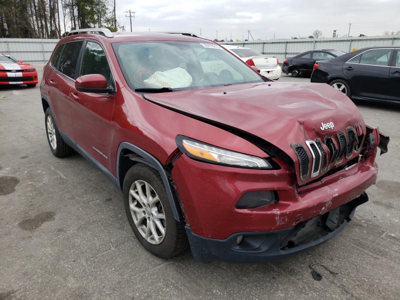 JEEP CHEROKEE L 2014 with VIN 1C4PJLCB1EW158149 - Photo from auction