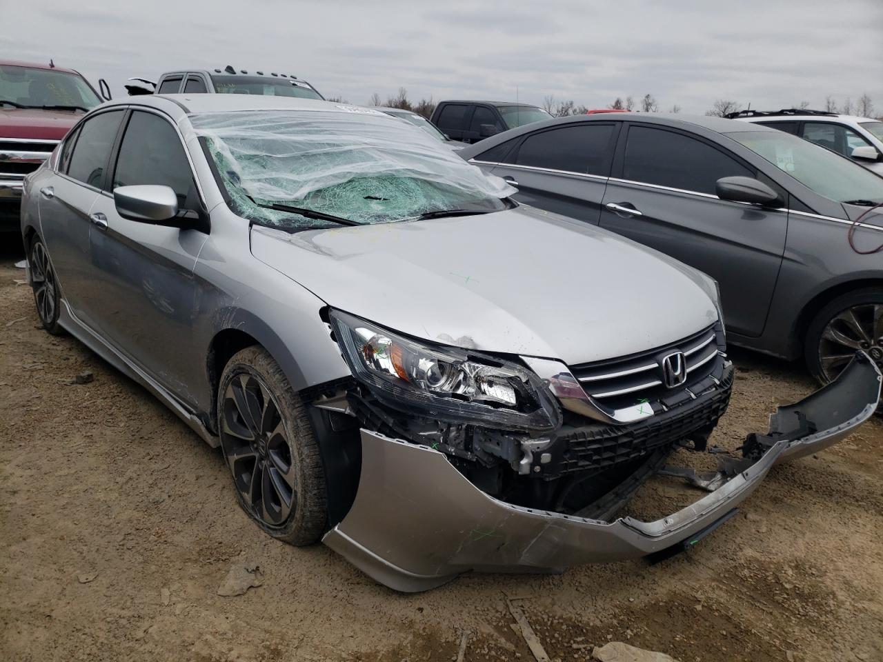 Photo 1 from auction – 2014 HONDA ACCORD SPO with VIN 1HGCR2F55EA235465