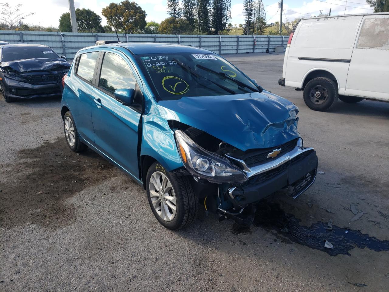 CHEVROLET SPARK 1LT 2019 with VIN KL8CD6SA8KC725074 - Photo from auction