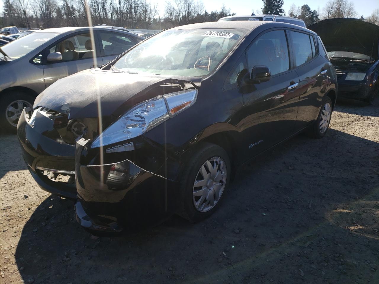Photo 2 from auction – 2016 NISSAN LEAF SV with VIN 1N4BZ0CP3GC313825