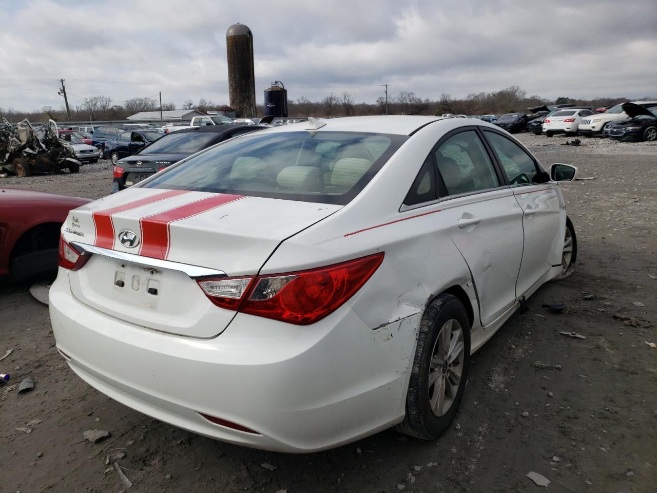 Photo 4 from auction – 2012 HYUNDAI SONATA GLS with VIN 5NPEB4AC7CH339863