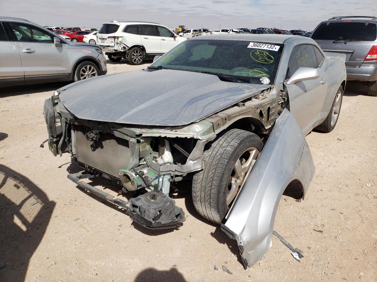 Photo 9 from auction – 2012 CHEVROLET CAMARO LT with VIN 2G1FB1E34C9111988