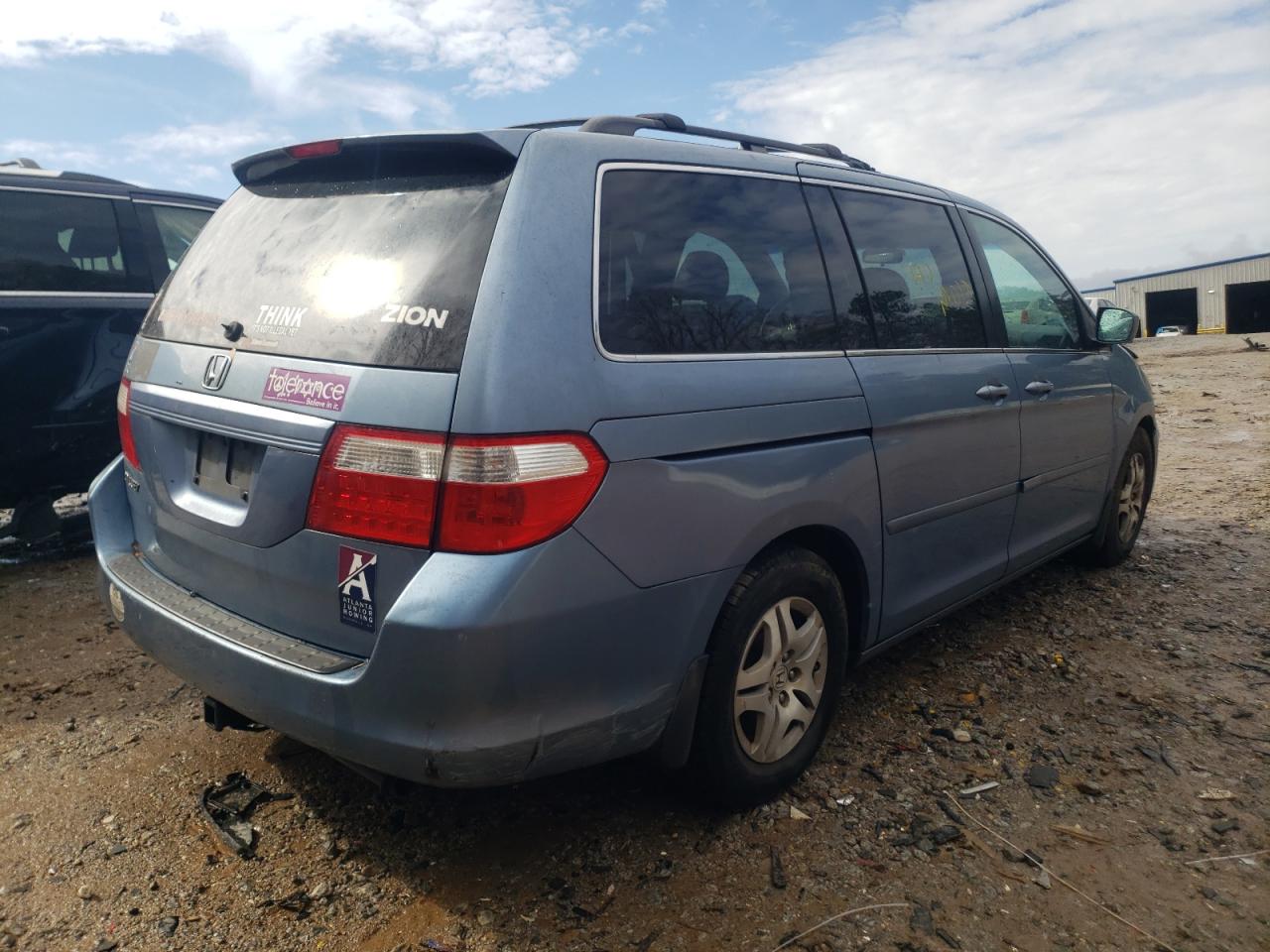 Photo 4 from auction – 2007 HONDA ODYSSEY with VIN 5FNRL38737B131601