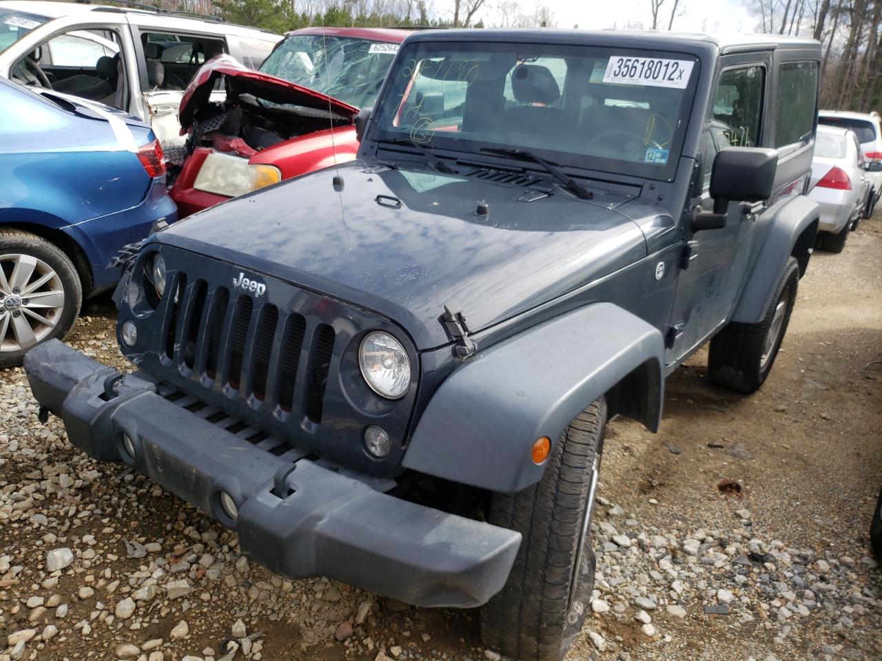 Photo 2 from auction – 2016 JEEP WRANGLER S with VIN 1C4GJWAG1GL287190