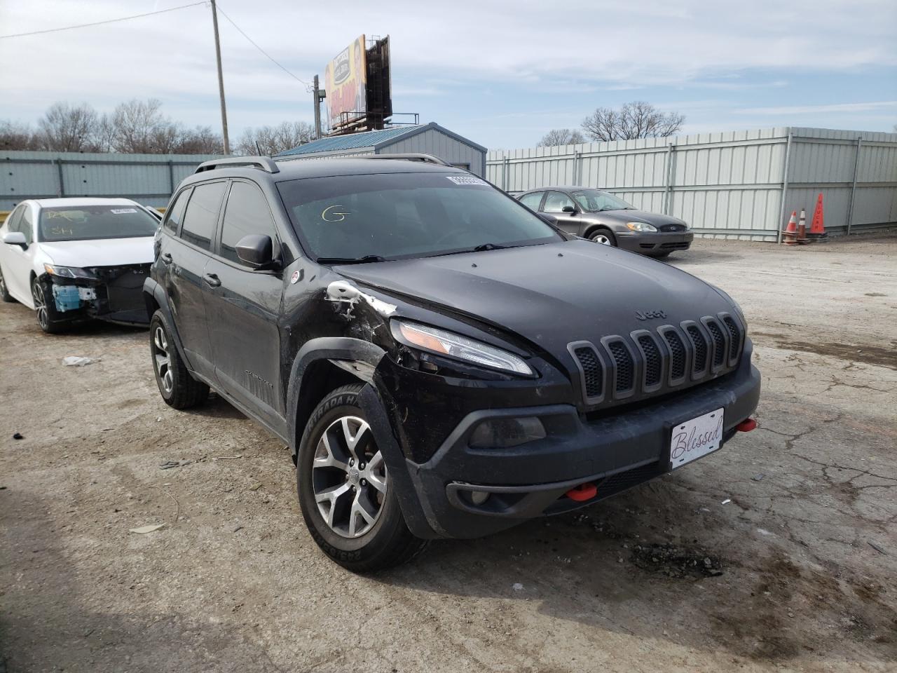 Photo 1 from auction – 2015 JEEP CHEROKEE T with VIN 1C4PJMBB2FW630013