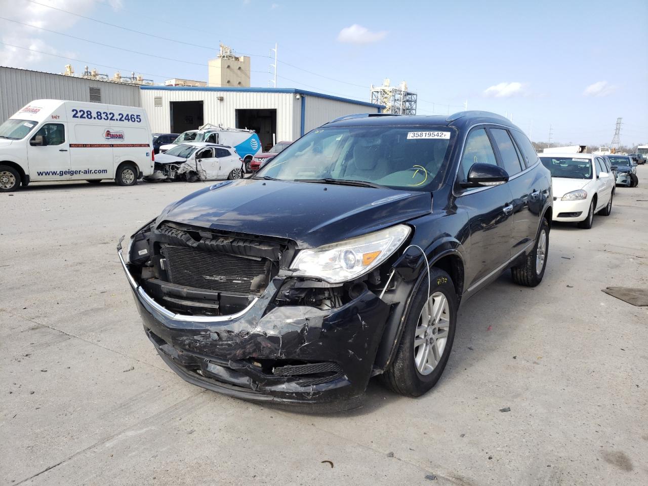 Photo 2 from auction – 2014 BUICK ENCLAVE with VIN 5GAKVAKD1EJ154154