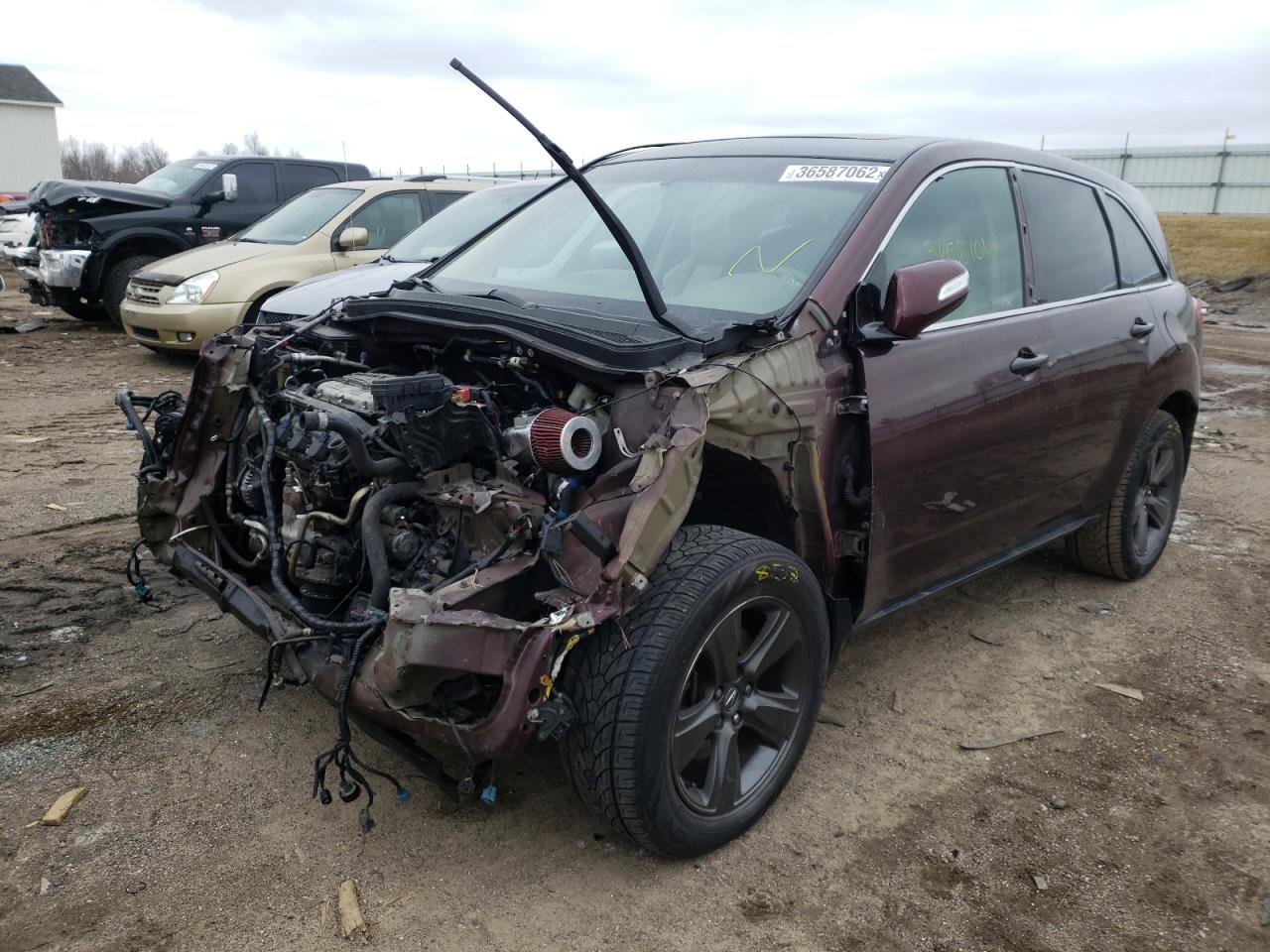 Photo 2 from auction – 2010 ACURA MDX TECHNO with VIN 2HNYD2H60AH513669