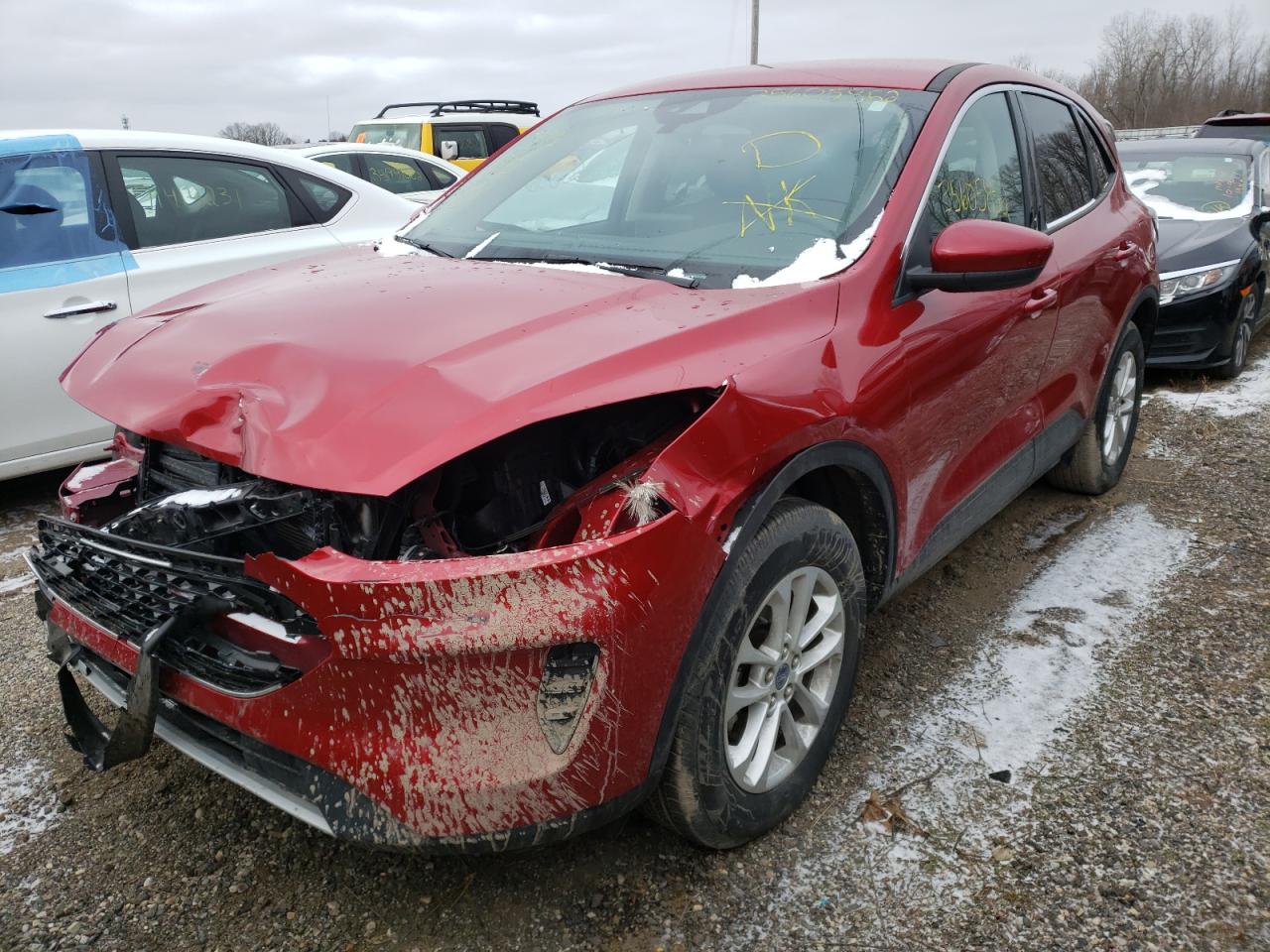 Photo 2 from auction – 2020 FORD ESCAPE SE with VIN 1FMCU9G64LUA83621