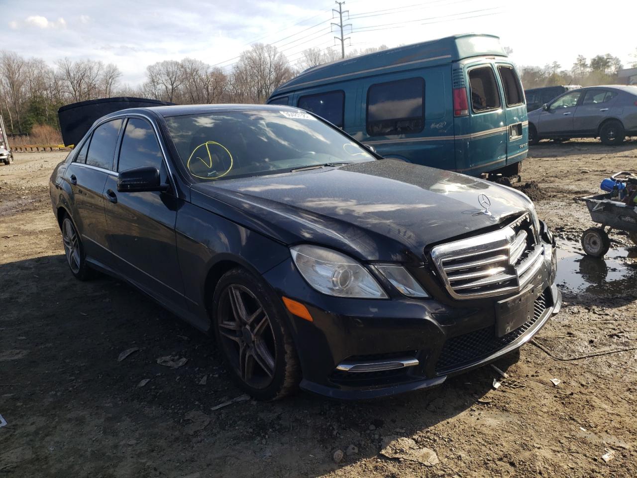 MERCEDES-BENZ E 350 4MAT 2013 with VIN WDDHF8JB1DA771220 - Photo from auction